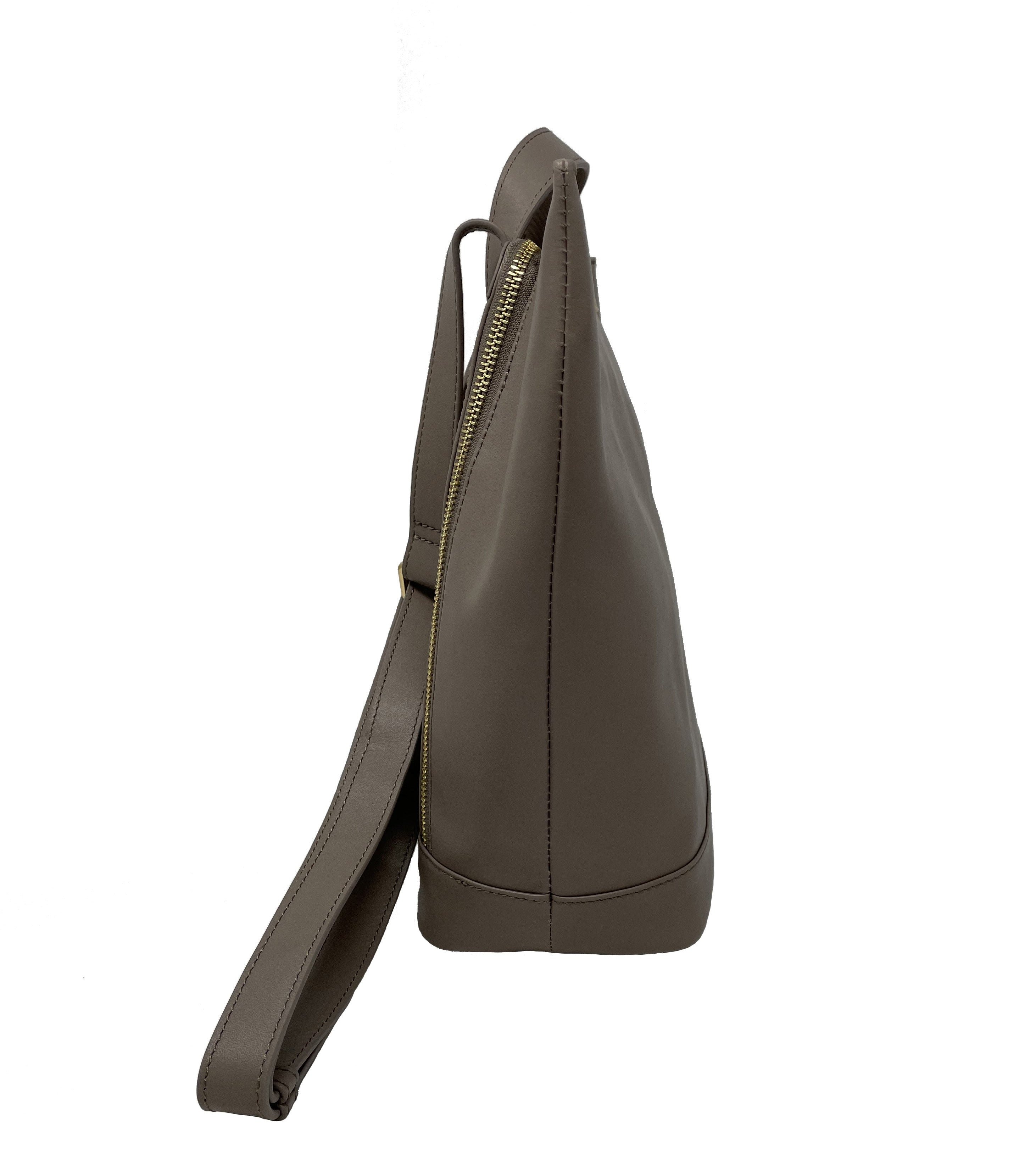 Sac à dos en Cuir Lore | Taupe