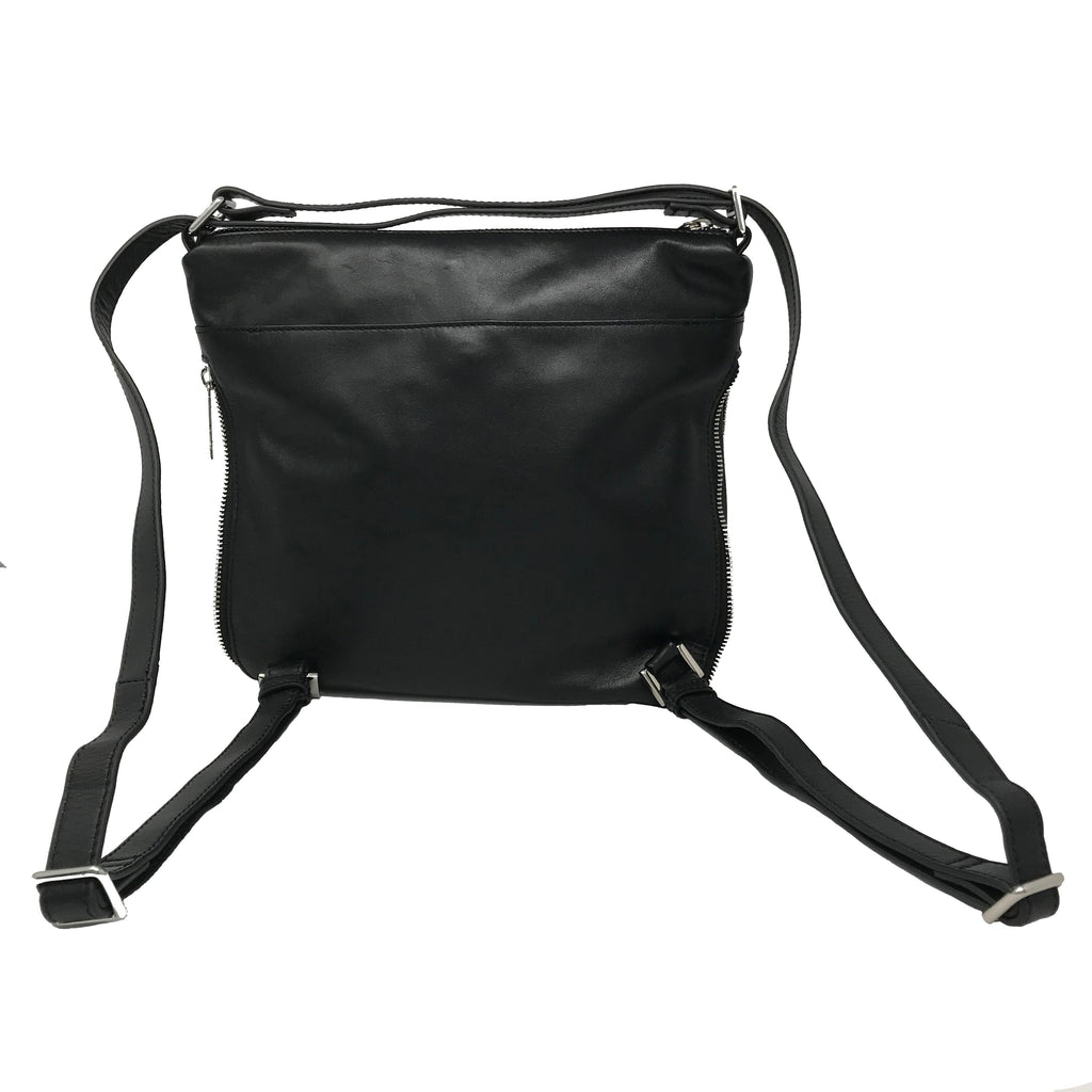 Sac à main transformable noir - Josée - PRÉCOMMANDE