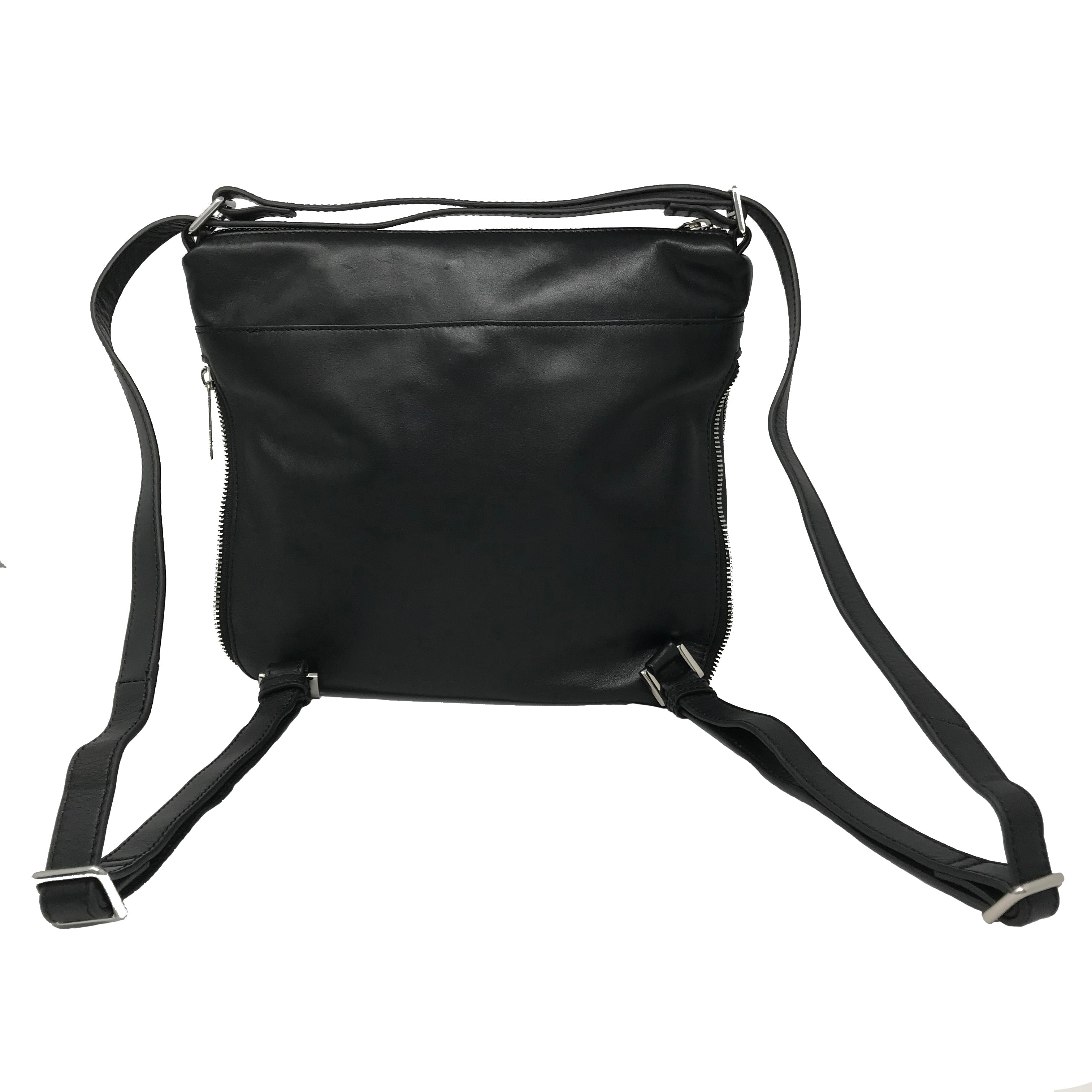 Sac à main transformable noir - Josée - PRÉCOMMANDE