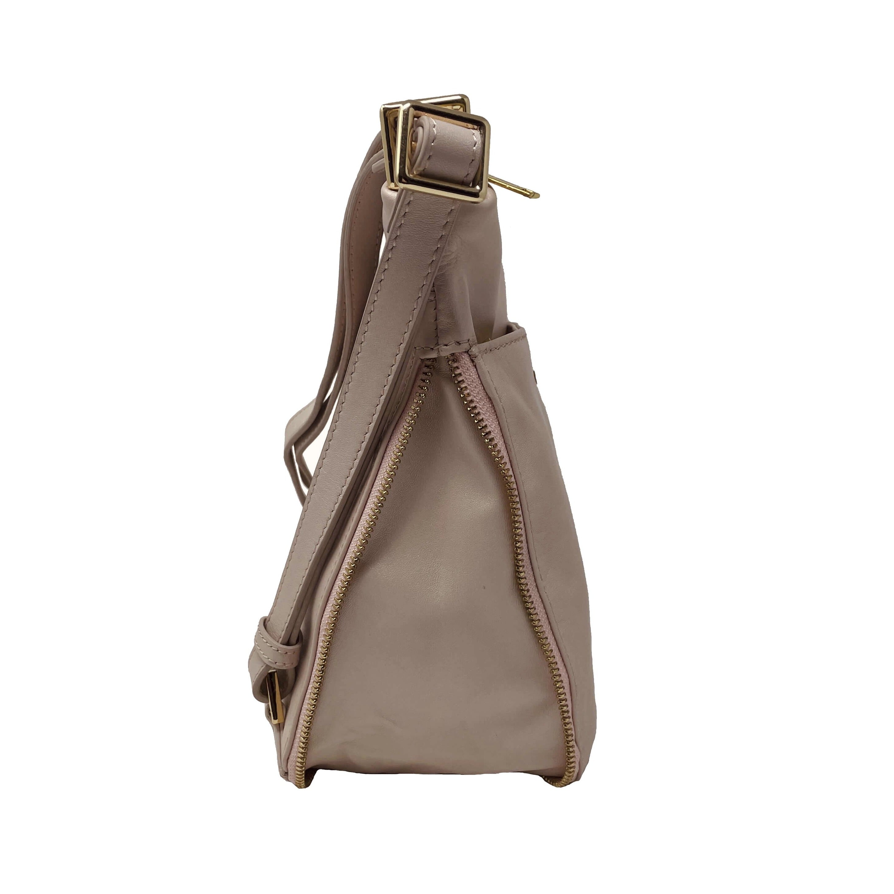 Sac à main transformable en Cuir Véritable Josée, rose blush
