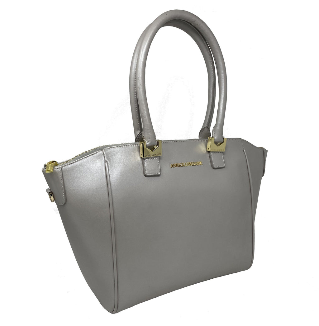 Sac à Main en Cuir Perlé | Mona Moyen