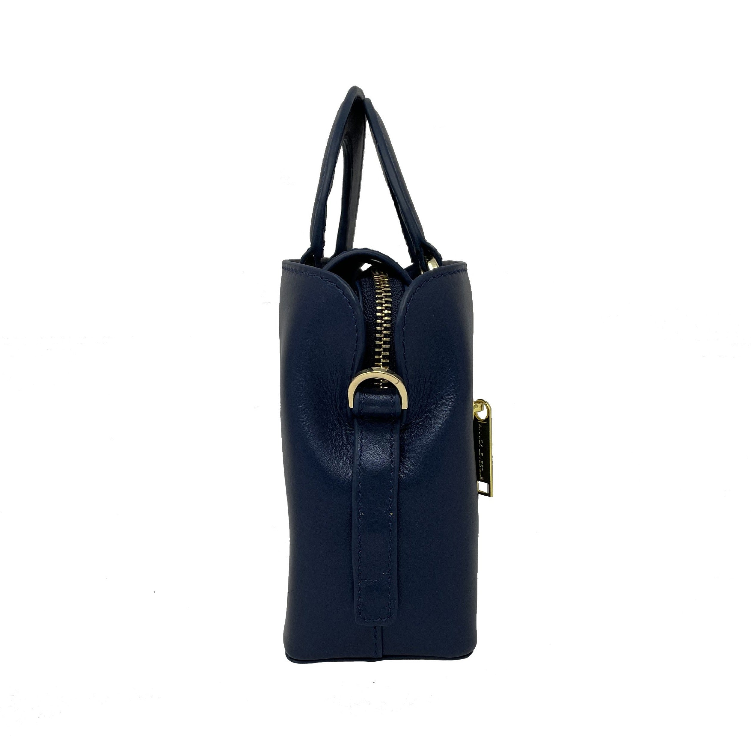 Sac à main deux en un, bleu Marine | Clarence - PRÉCOMMANDE