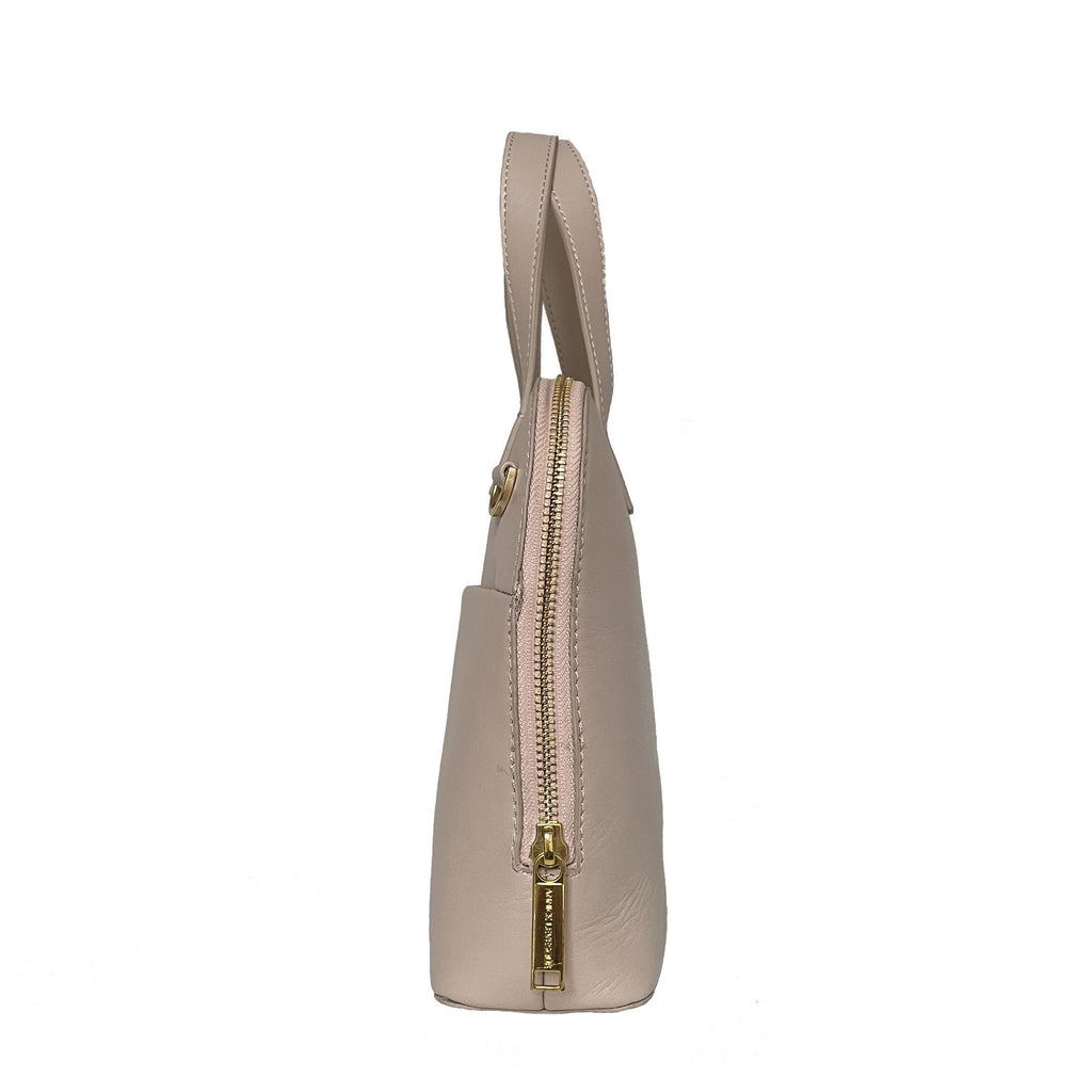 Sac à main rose poudré (Blush) - Justine