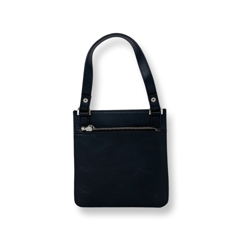 Sac à main en cuir noir | Lina