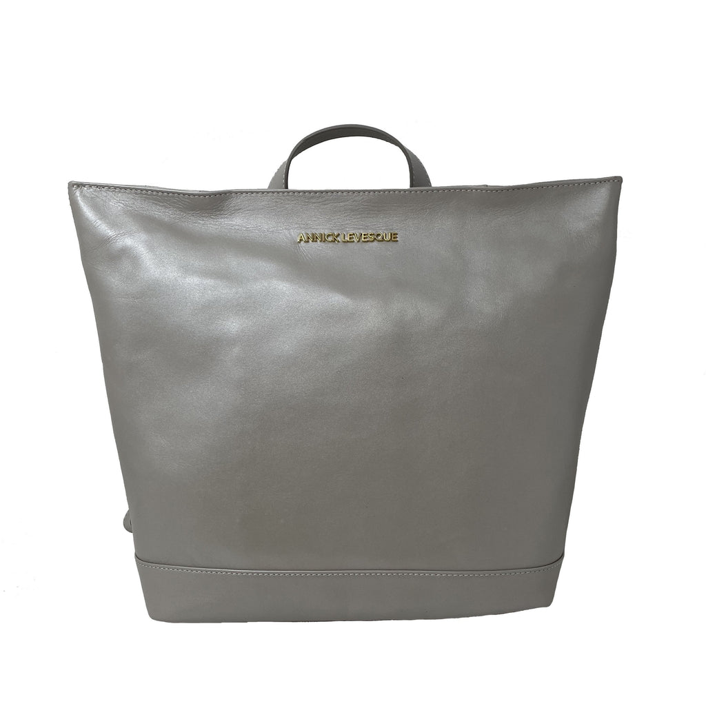 Sac à dos en cuir, perlé - Lore