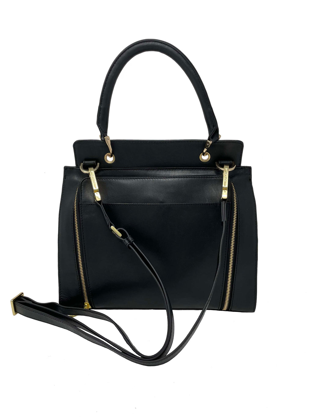 Sac à Main en Cuir Véritable Noir, Chloé