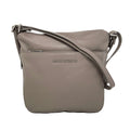 Sac à main transformable en Cuir Véritable Taupe, Josée
