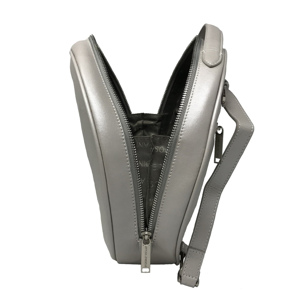 Sac rond transformable, perlé - Heidi