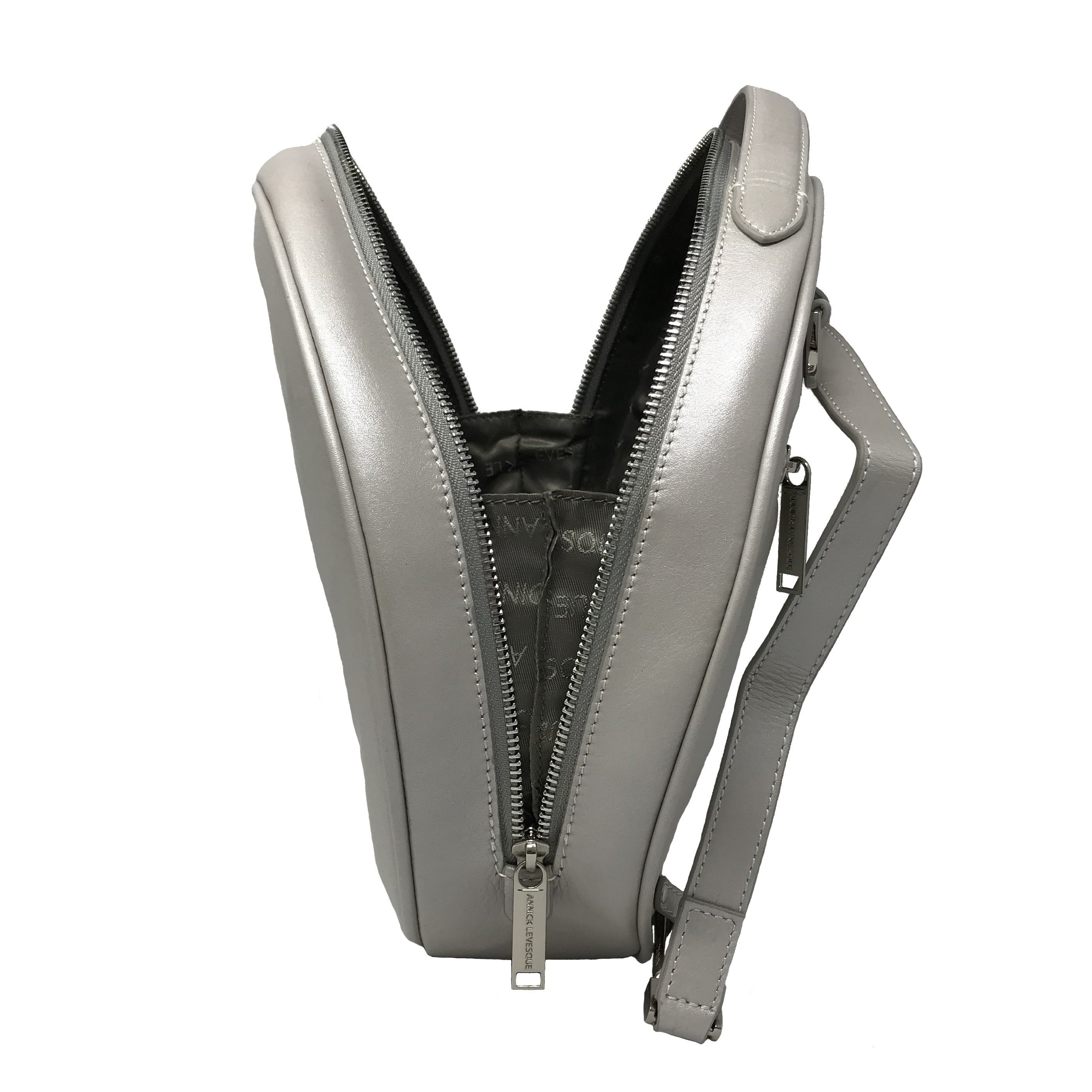 Sac rond transformable, perlé - Heidi