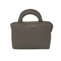 Sac à Main en Cuir Clarence, deux en un, taupe