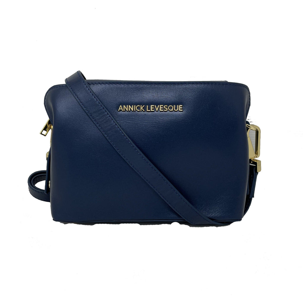 Sac à main deux en un, bleu Marine | Clarence - PRÉCOMMANDE