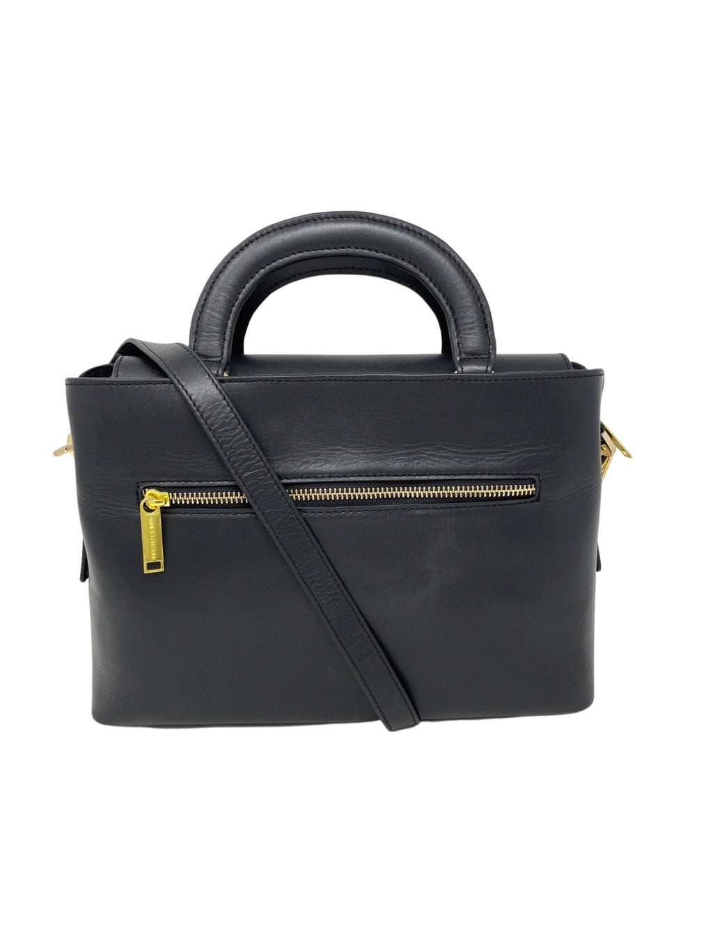 Sac à main deux en un, noir - Clarence Moyen