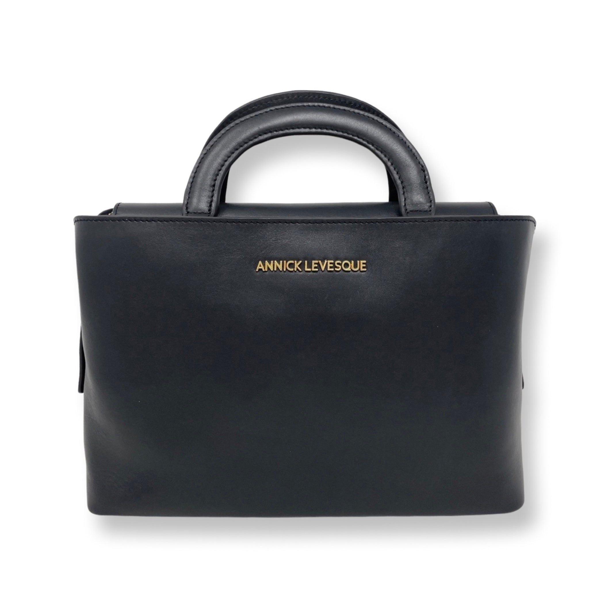 Sac à main deux en un, noir - Clarence Moyen