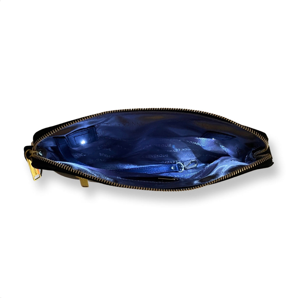 Sac à main deux en un, noir - Clarence Moyen
