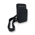 Petit Sac à Bandoulière en Cuir Véritable Noir, Marie-Josée
