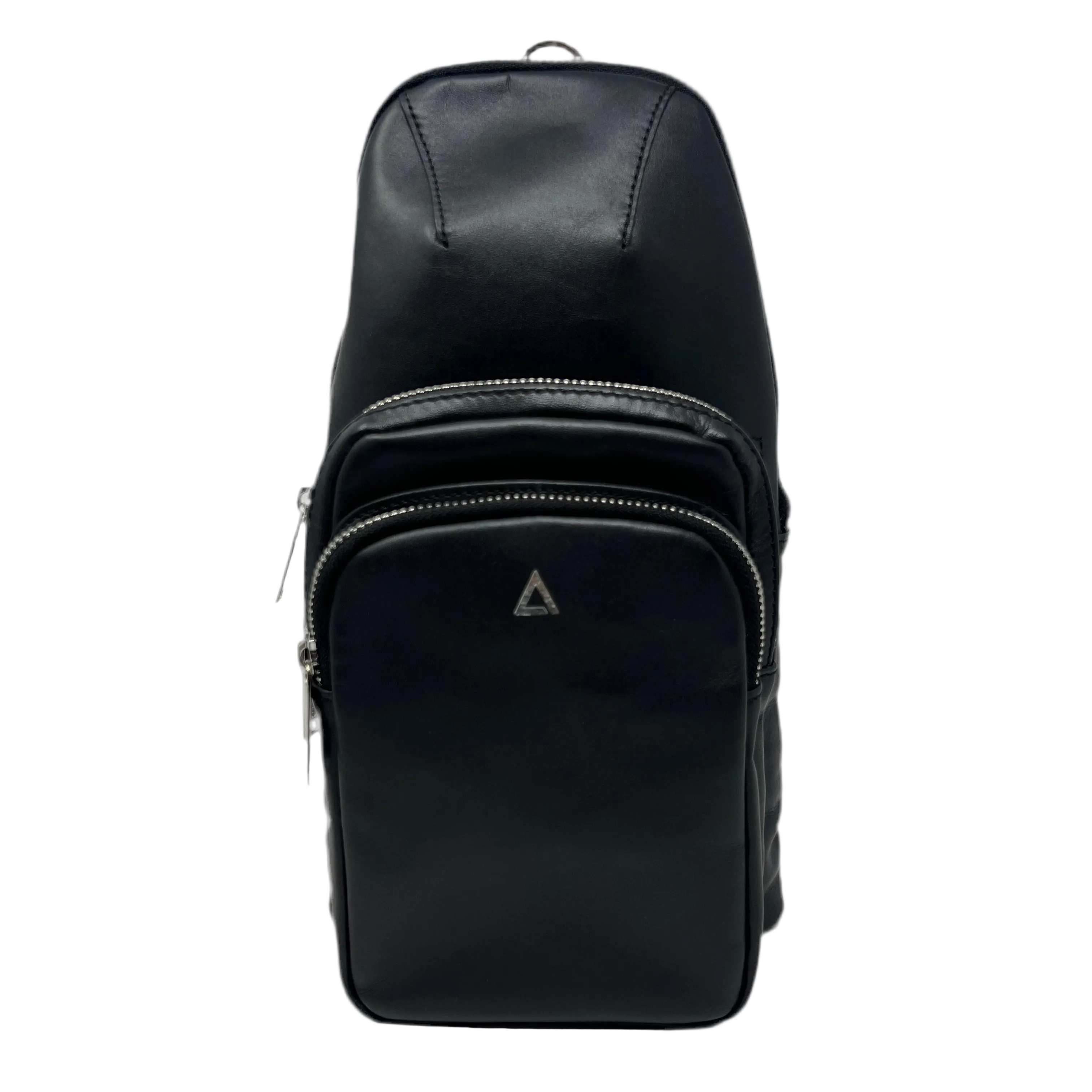 Sac bandoulière 3 en 1 Unisexe avec section pour carte RFID, Noir Gabriel