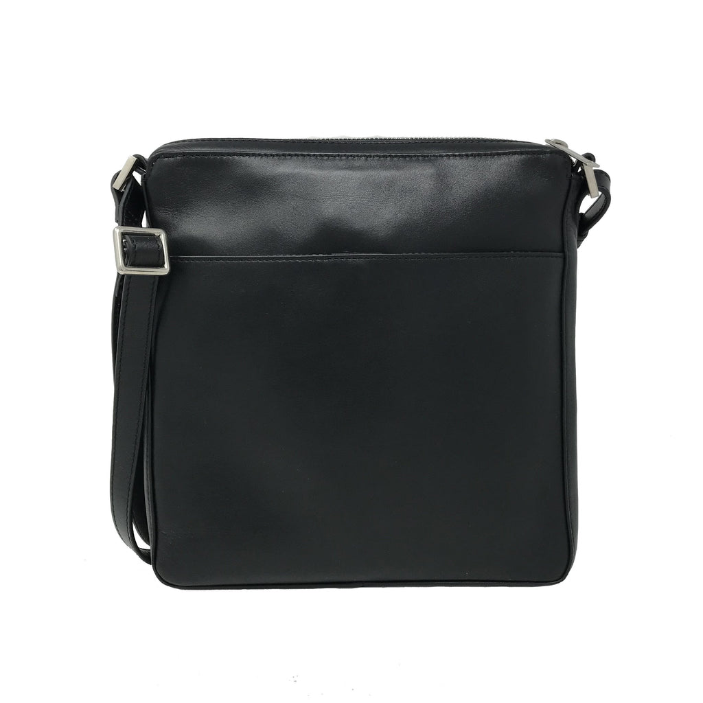 Sac à Bandoulière en cuir Noir | Gisèle
