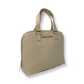 Sac à main en cuir Justine, Beige