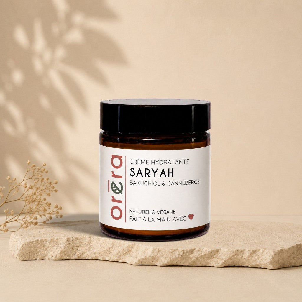 Crème de nuit pour le visage SARYAH bakuchiol et canneberge