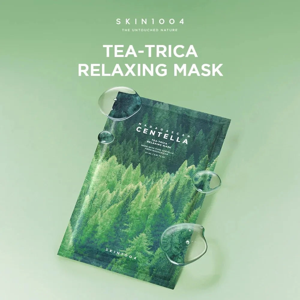 SKIN1004 Madagascar Centella Tea-Trica Relaxing Mask 24ml - 5 Masks