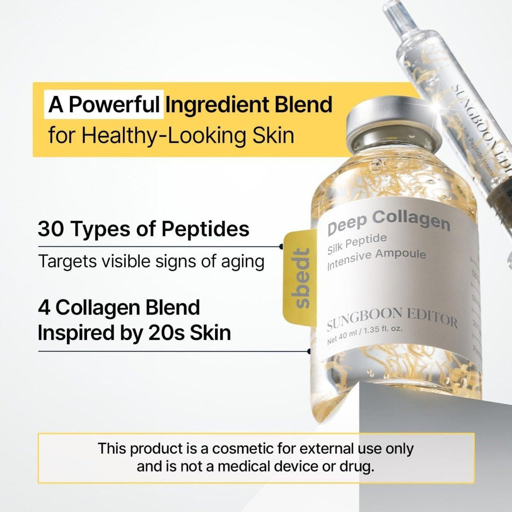 Sungboon Editor Deep Collagen Silk Peptide Intensive Ampoule 40ml