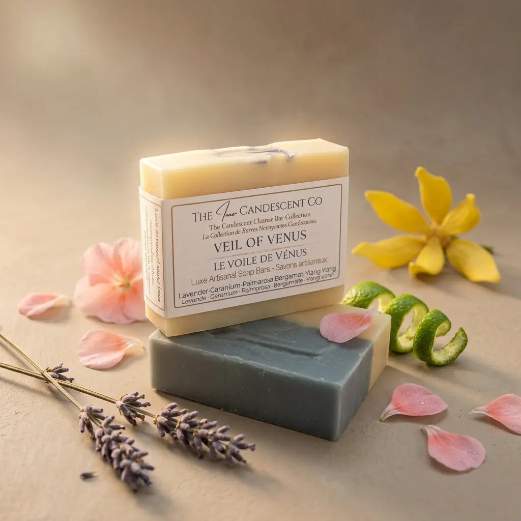 The Candescent Cleanse Bar Collection - Luxury Artisan Soap Bars - Essential Oil Bundle